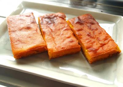 かぼちゃのスクエアケーキ