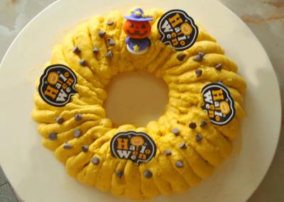 かぼちゃのリングチーズケーキ