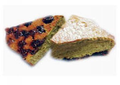 煮豆の緑茶ケーキ