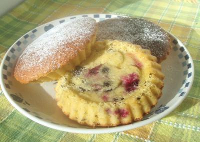 ぶどうと紅茶のマドレーヌ