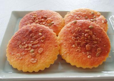 人参のマドレーヌ