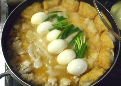 味噌鶏鍋