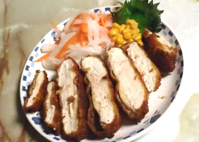 チキンカツのさっぱり風