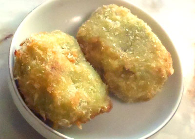 アボカドとポテトのコロッケ