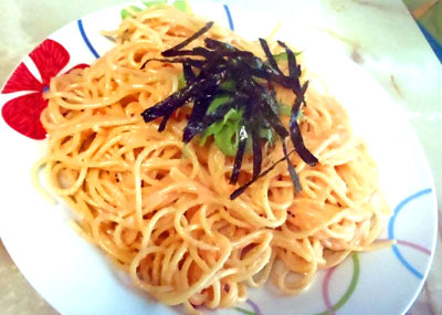 たらマヨパスタ