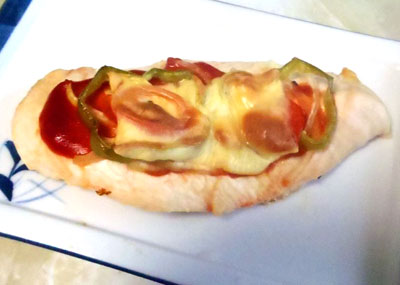 チキンのピザ風