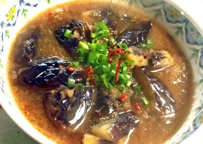 なすのみぞれ煮