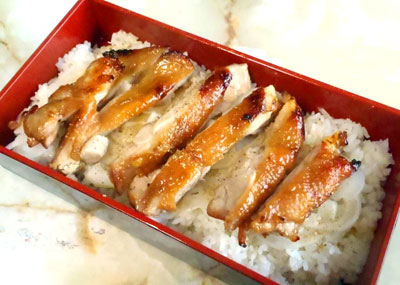 鶏の蒲焼丼