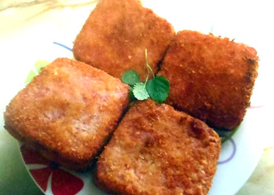 香草IN！厚切りハムカツ