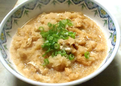 油揚げのみぞれ煮