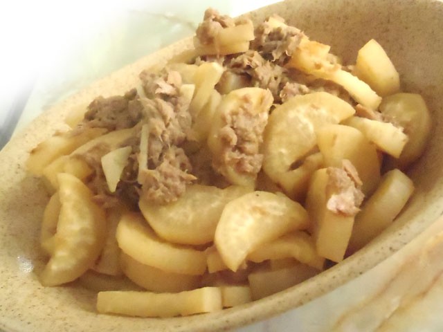 ツナと大根の煮物