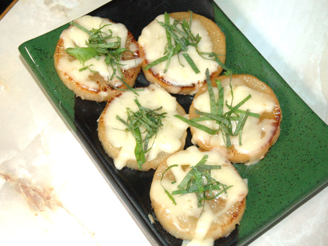 大根の和風チーズステーキ