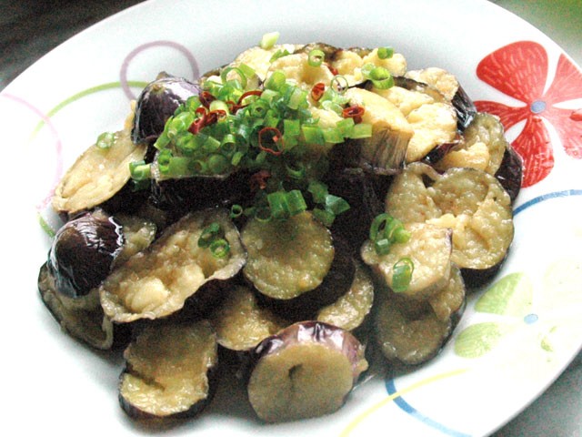 なすの甘酢炒め