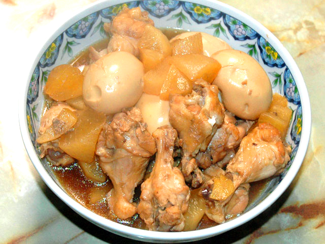 手羽元と大根の圧力煮