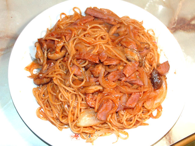 我が家のナポリタン