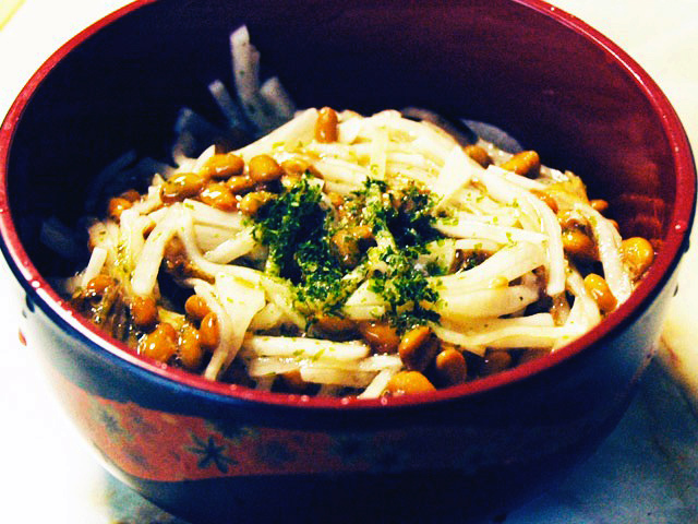 大根と納豆のさっぱり和え