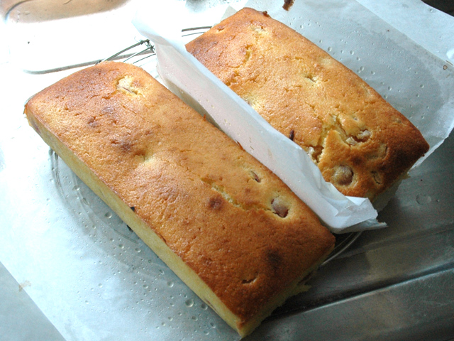 簡単！さくらんぼとヨーグルトのパウンドケーキ♪