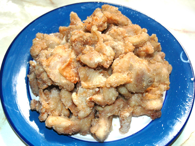 がつんとにんにくを効かせて！塩にんにくザンギ♪