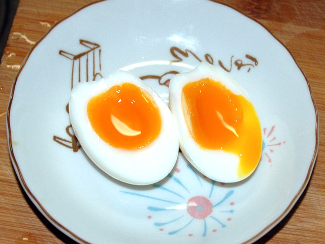 ラーメンのトッピングにも！失敗なし！半熟ゆで卵♪