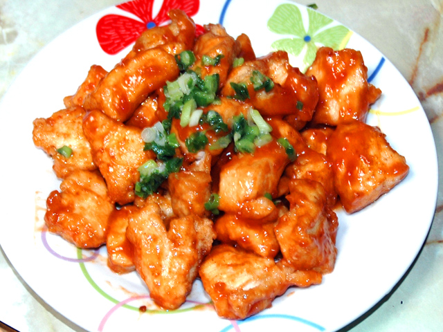 鶏胸肉で★エビチリならぬトリチリ！でも辛くない？