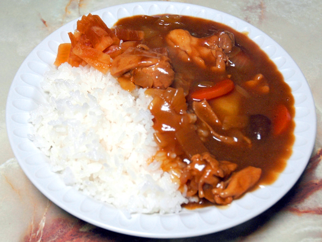 マンゴーチャツネ入り！フルーティな甘口カレー♪