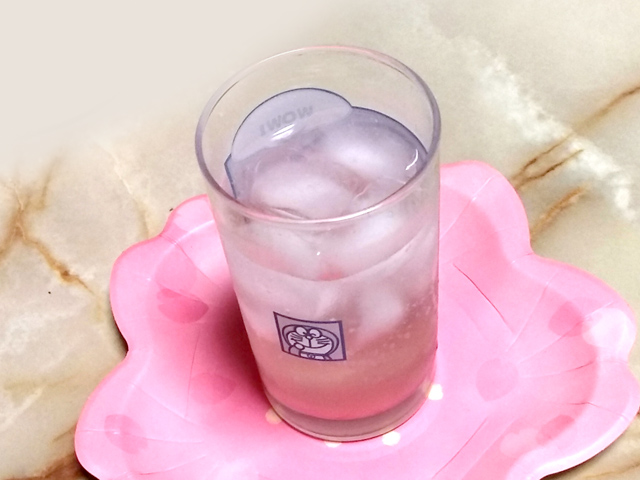 青じそでさっぱりと大量消費！青じそサイダー♪