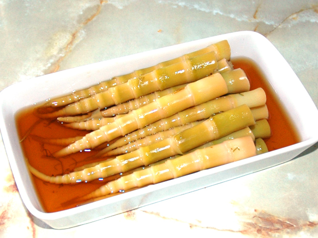 祖母の味を再現してみた！笹竹(姫竹)の簡単含め煮♪