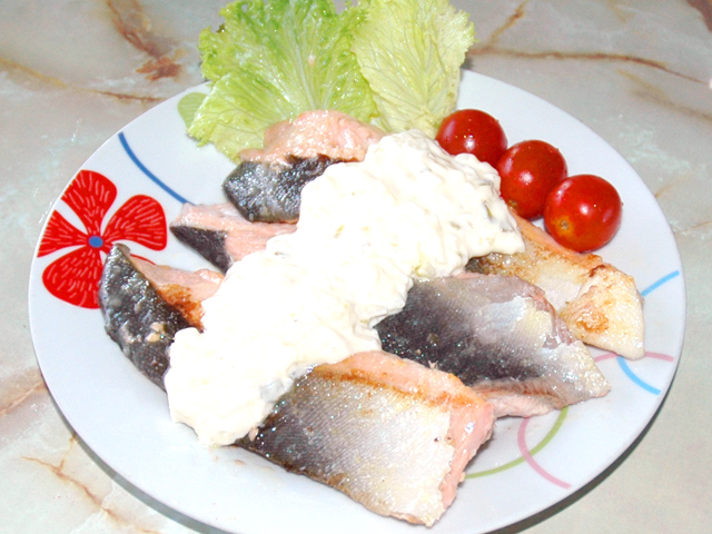 時短で生ますのムニエル♪タルタルソースを添えて！