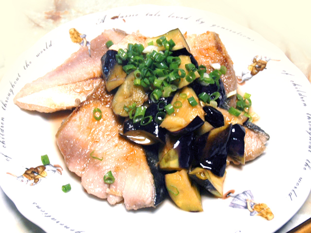 爽やかな酸味で！ブリとなすのレモンダレソテー♪