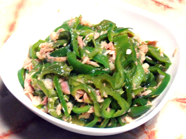 ピーマンの大量消費にも！我が家流・無限ピーマン♪