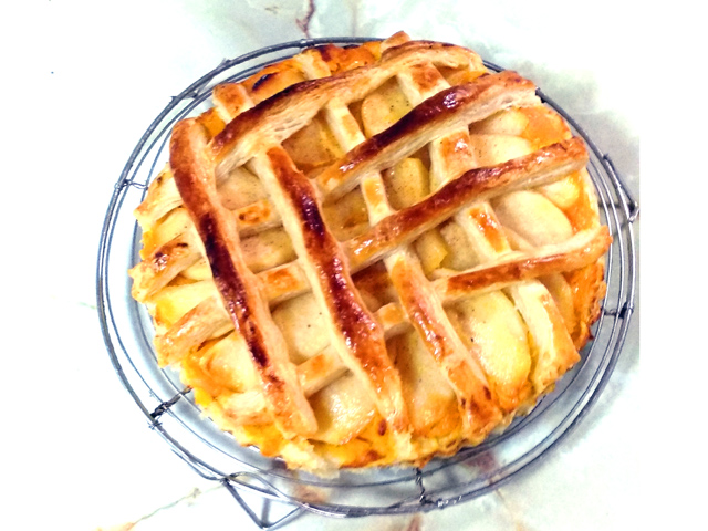 旬の果物をパイに！りんごと南瓜のダブルサクサクパイ