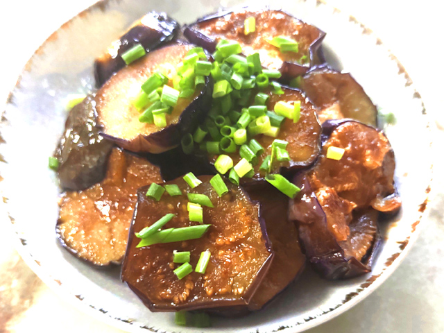 大量消費にも！加茂なすのとろとろ甘辛煮♪