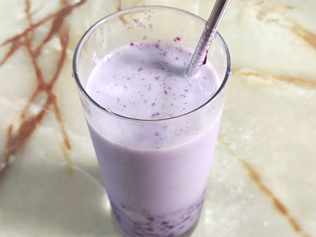 100%ぶどうジュースのドロリッチ風♪