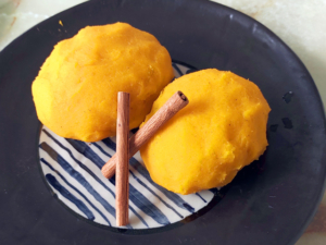 秋分のお供えに！南瓜餡で作る簡単おはぎ♪