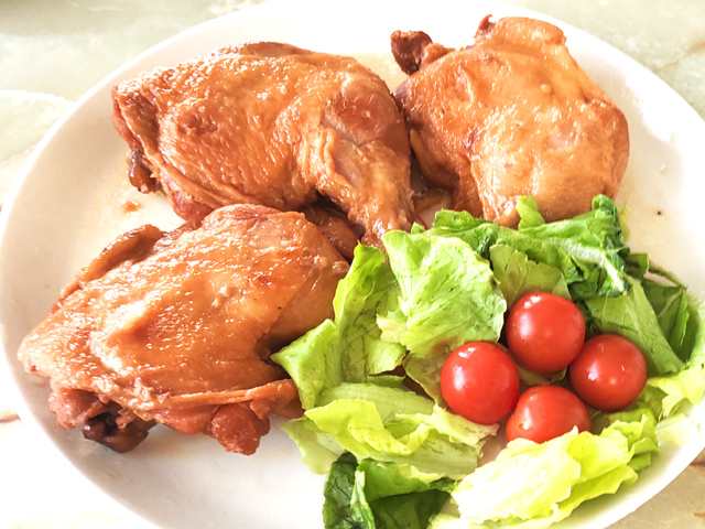 圧力鍋で！チキンレッグのさっぱりカンタン酢煮♪