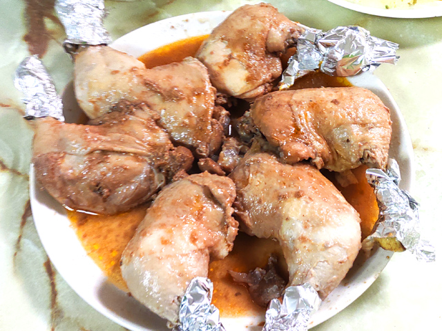 クリスマスに！圧力鍋でチキンレッグの赤ワイン煮♪