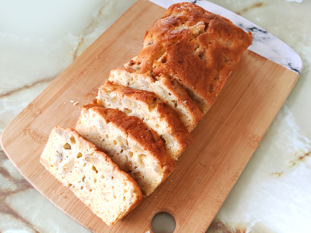 しっとりフルーティー！バナナのシンプルパウンド♪