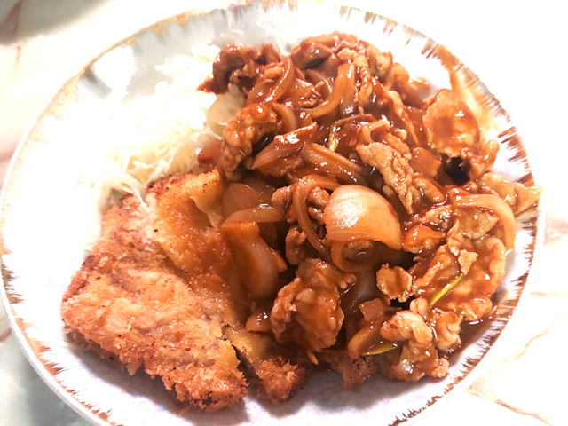 かつやをトンカツで再現！デミトンカツプレート♪