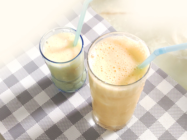 計り必要なし!簡単マンゴーフラッペ風♪