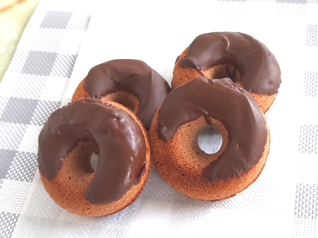 グルテンフリー！プロテインで作る焼きドーナツ♪