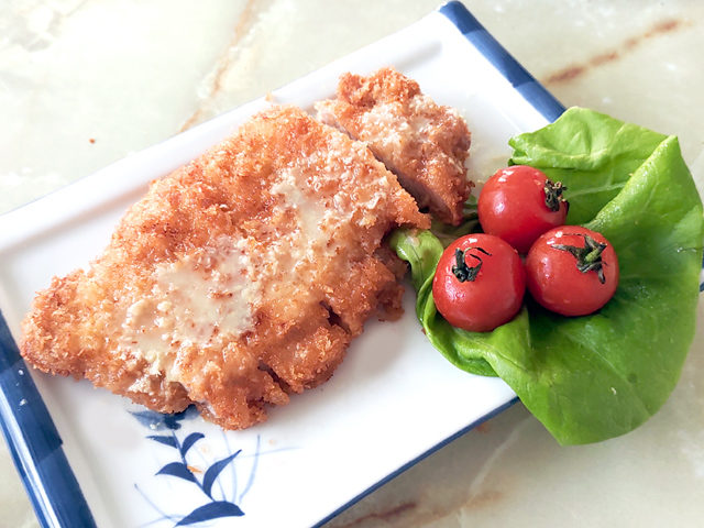 トンカツアレンジ！ツーンと来るわさびソースカツ