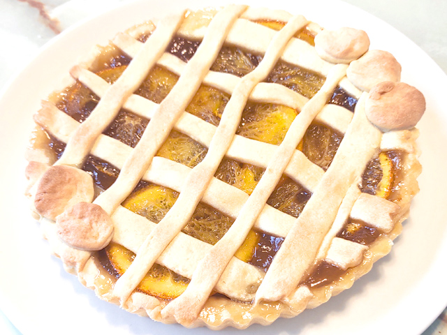 ジャムたっぷりのタルト!クロスタータ♪