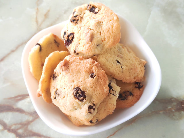 ちょっと大人の…ラム酒入りレーズンクッキー♪