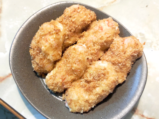 揚げない！オーブンで作るかにクリーム風コロッケ♪