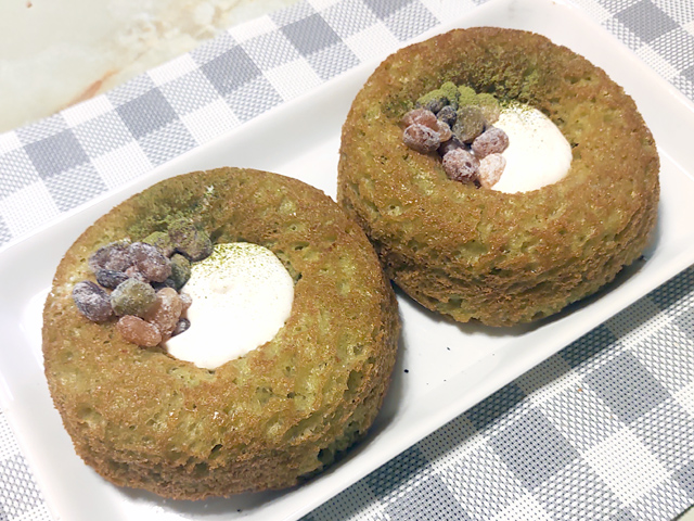 ベイクオフアレンジ！抹茶で作るグリーン・ババ♪