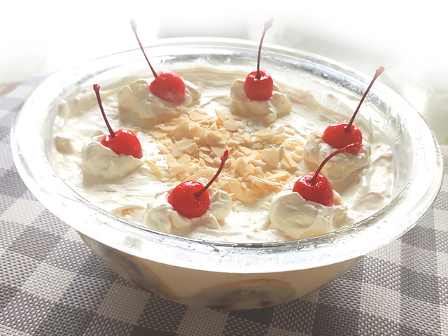 ベイクオフ参照！メアリーさんのトライフル♪