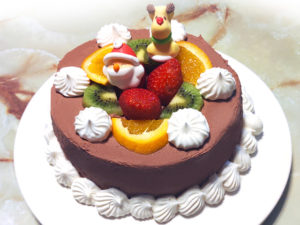 クリスマスに！エンゼルチョコクリームケーキ♪