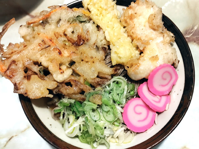 出汁から作る！ちょっと本格的な温蕎麦♪