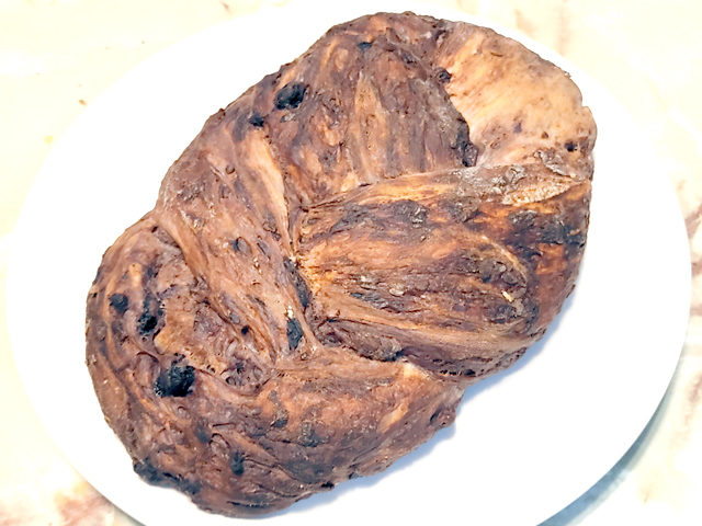 ベイクオフアレンジ！ブルーベリーとチョコのパン♪