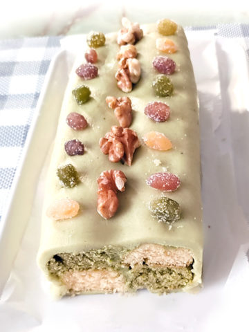 ベイクオフアレンジ！抹茶のバッテンバーグケーキ♪